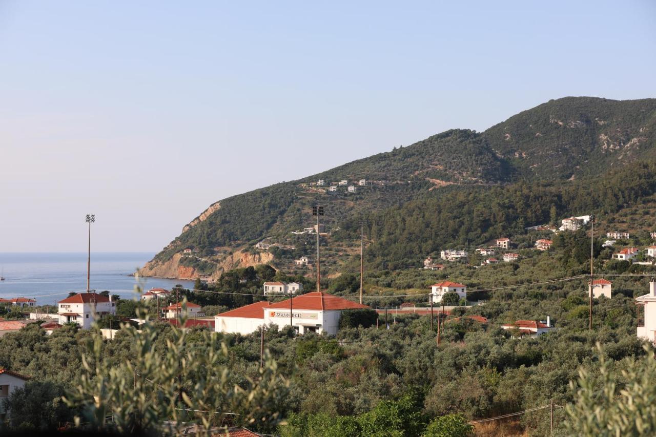 Esperides Apartments Aigli Skopelos stad Exteriör bild
